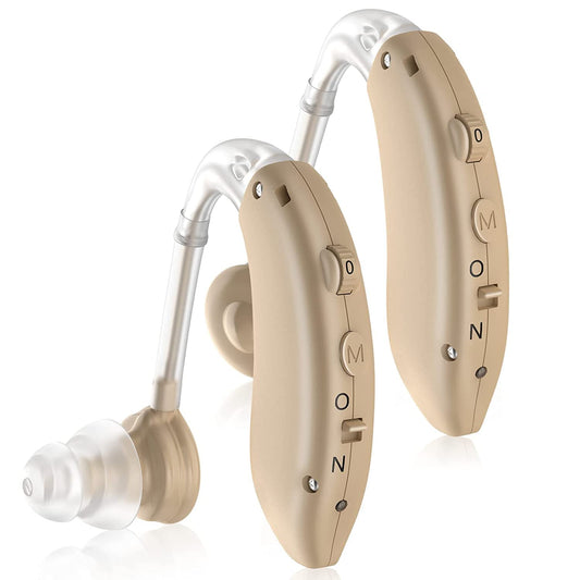 Rechargeable Behind The Ear Adjustable Hearing Aids