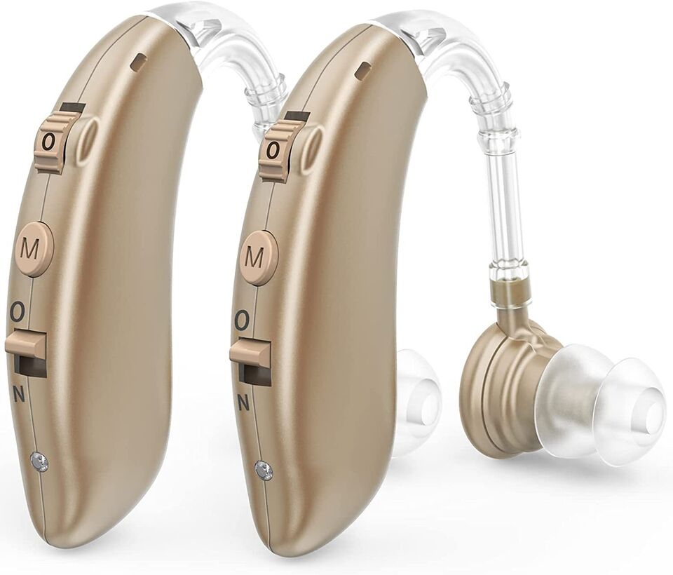 Rechargeable Behind The Ear Adjustable Hearing Aids